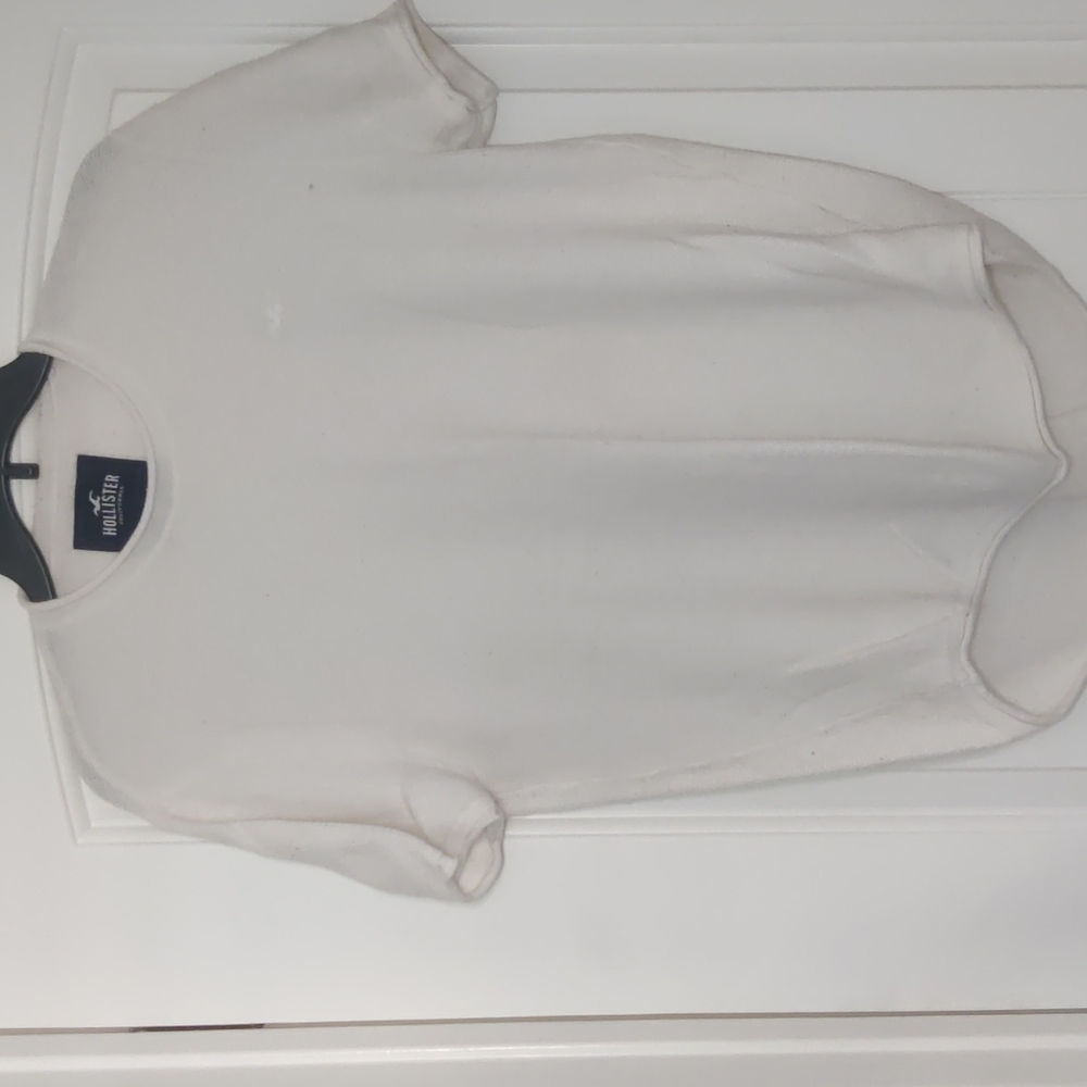 Hollister White Shirt size Small